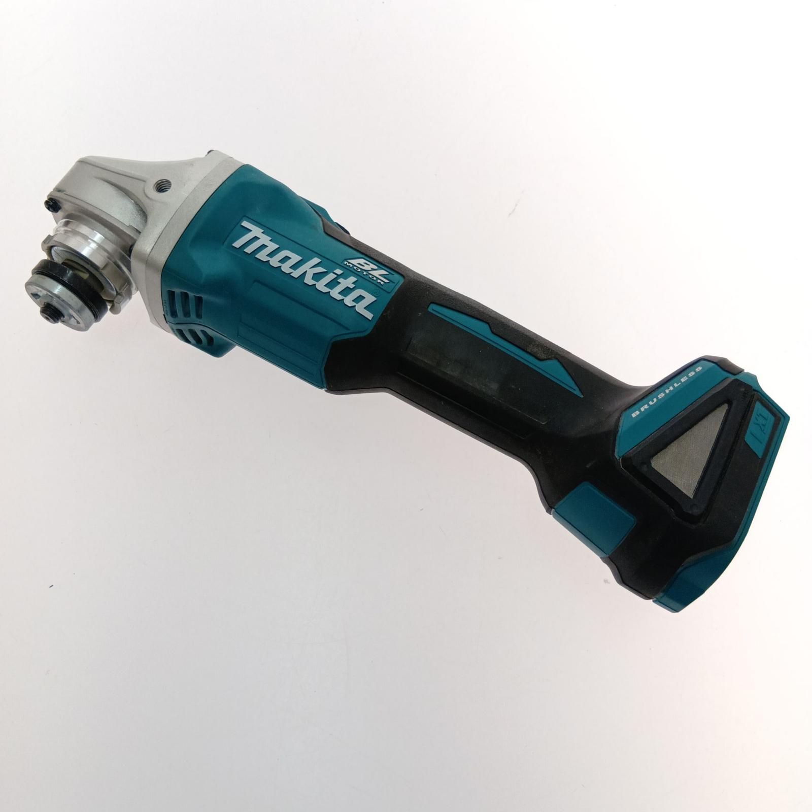 □□MAKITA マキタ 100mm充電式ディスクグラインダ 18V GA404DN ブルー 本体のみ