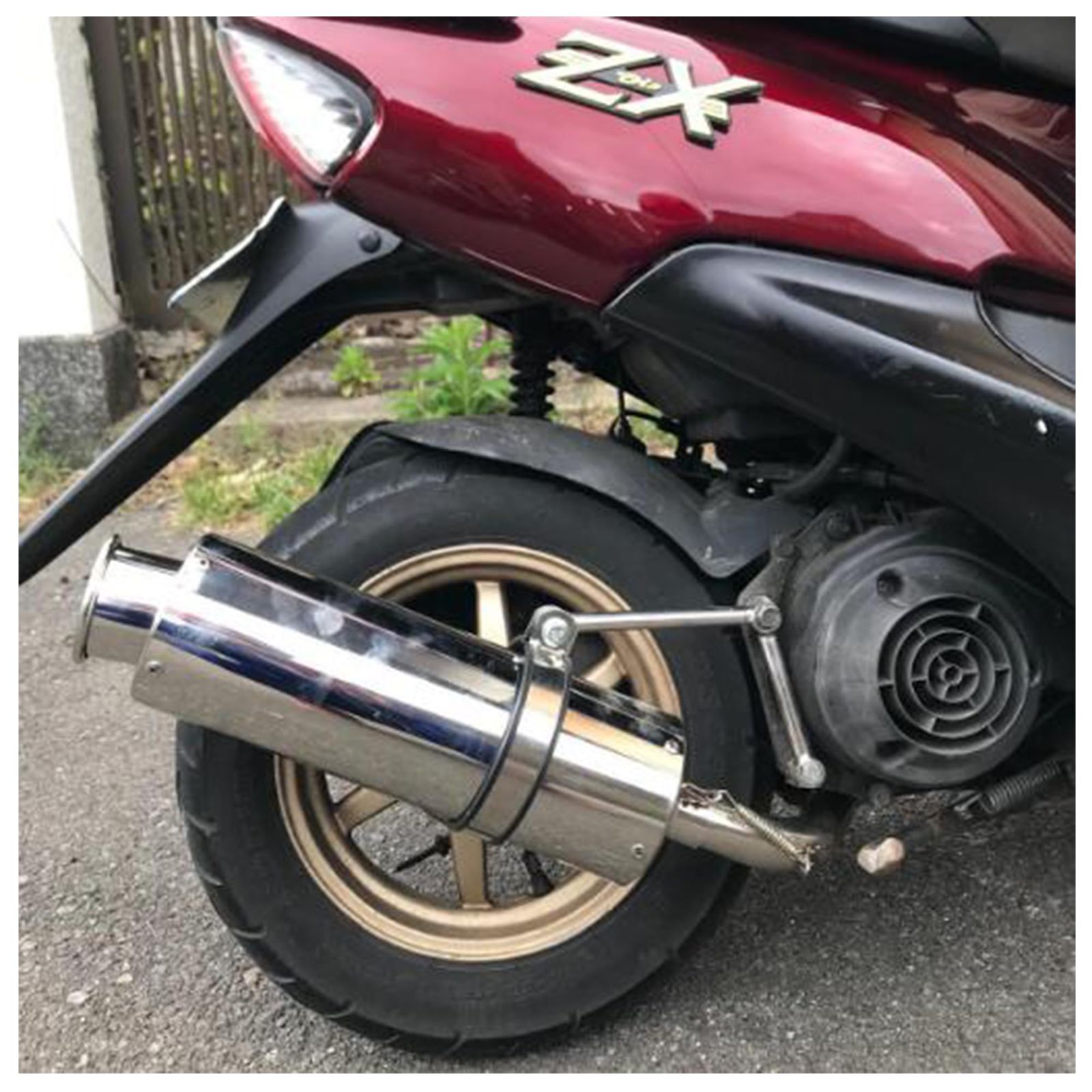 新着商品 ライブディオ Dio ZX 50 マフラー適用 SR AF34 AF35 leihuo ステンレス マフラー WWW_SUPERTOOLSSHOP_NL