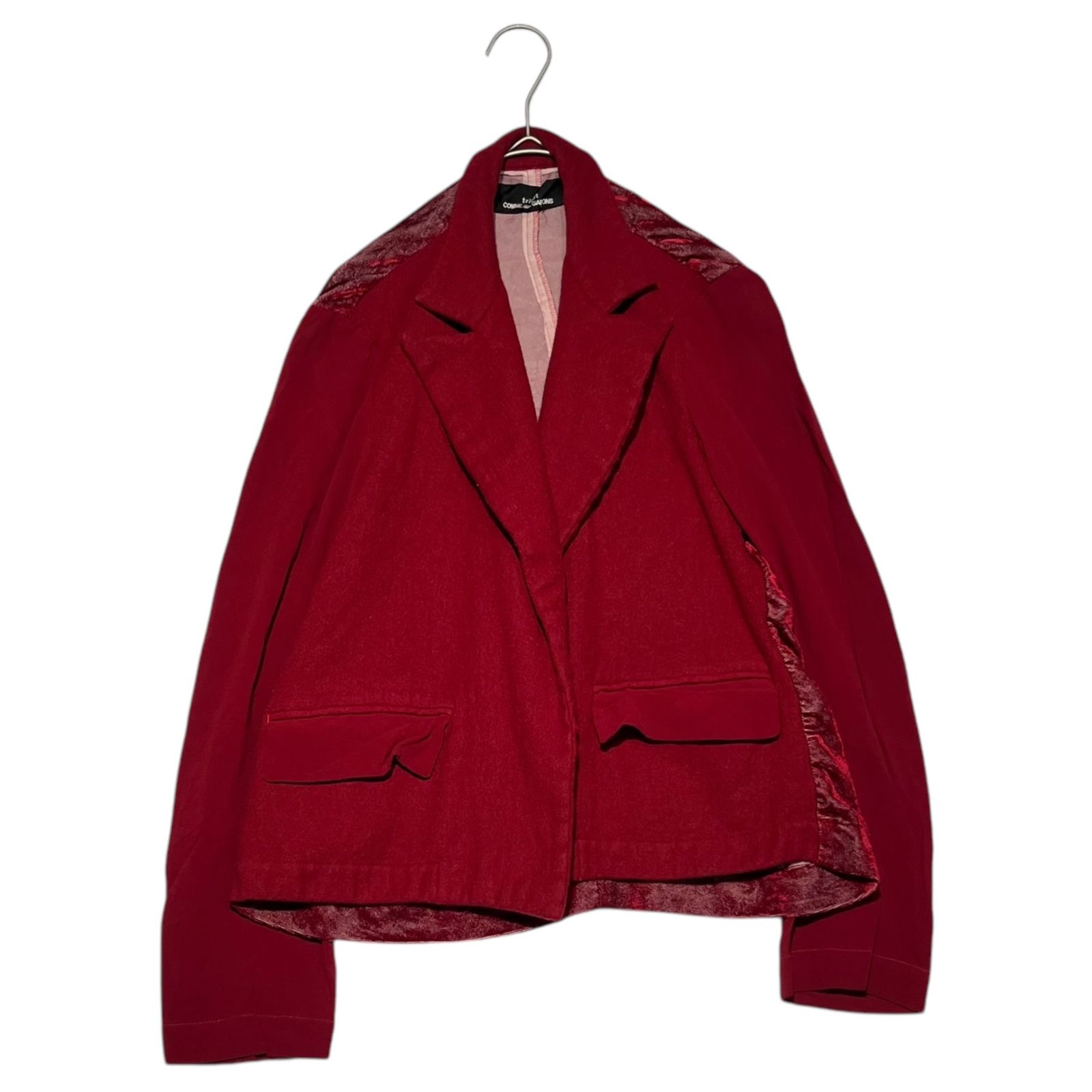 AD1999 tricot COMME des GARCONS ブルゾン tricot COMME des GARCONS(トリココムデギャルソン) 99AW 異素材