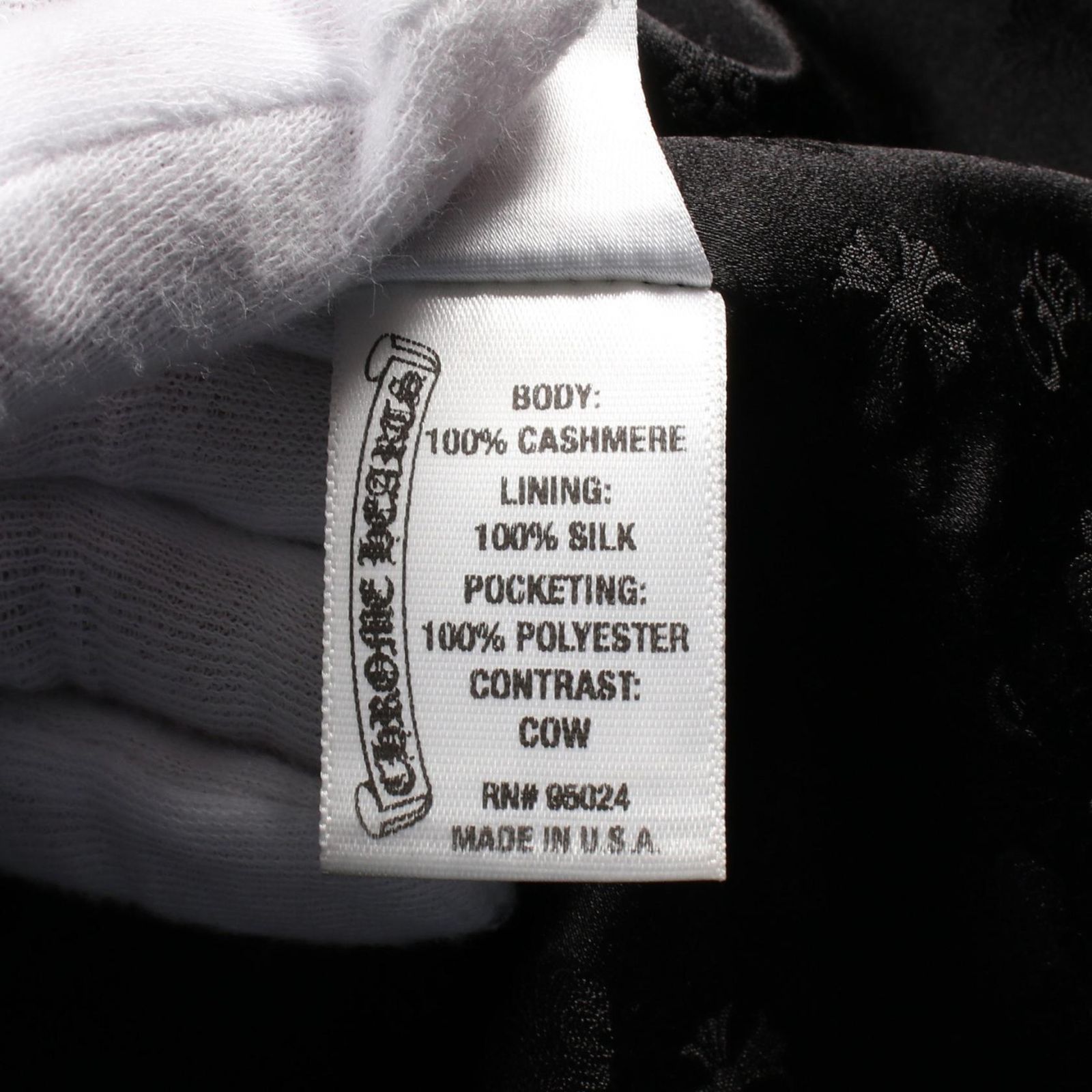 極美品 クロムハーツ 1SNAP1スナップ クロスボールボタン RINKAN鑑定