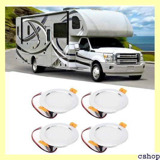 cersalt RVドームライト、キャラバン用ヨット用キャンピングカー用LED