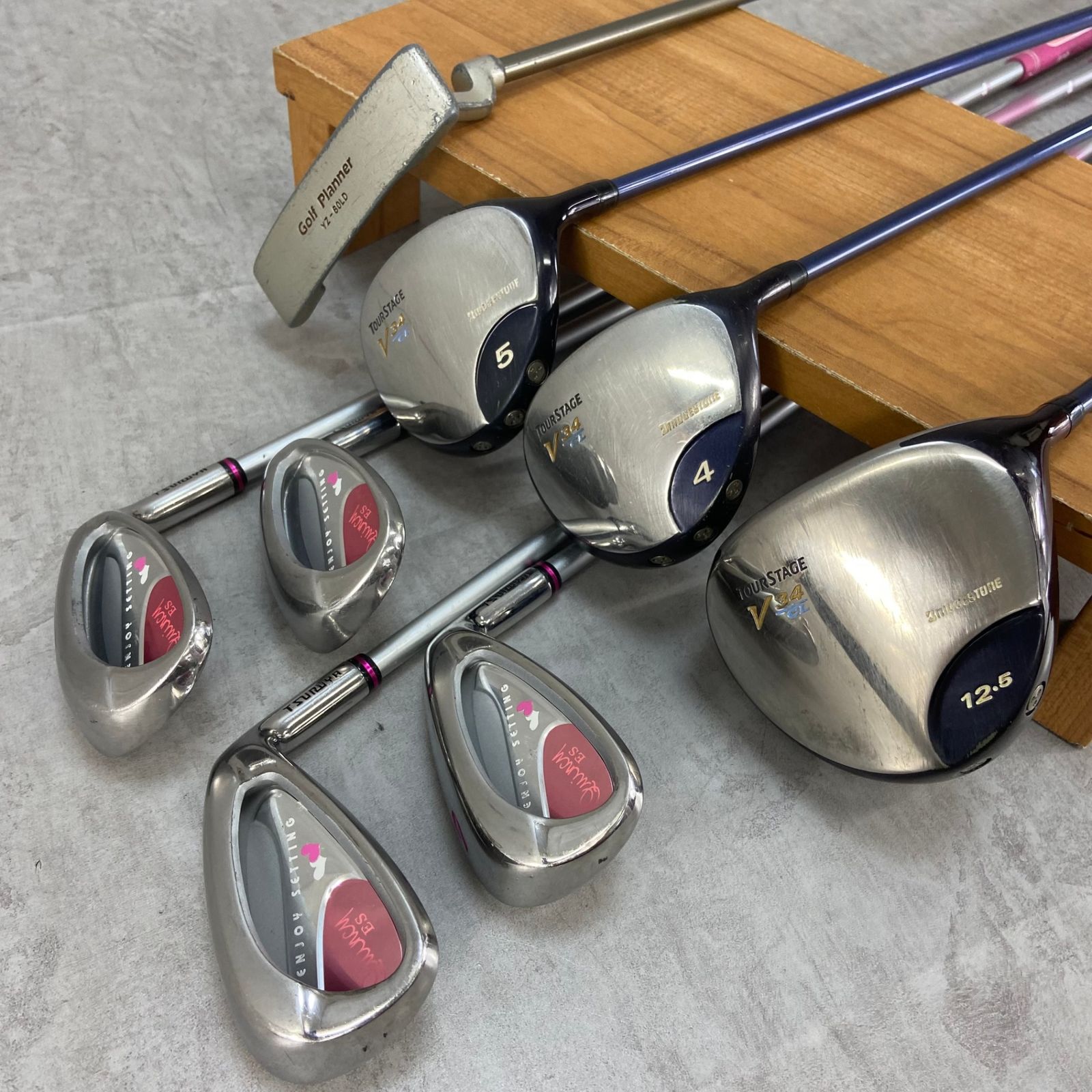 X243 Callaway TaylorMade レディースゴルフセット 12点 X243 Callaway TaylorMade レディースゴルフセット 12点