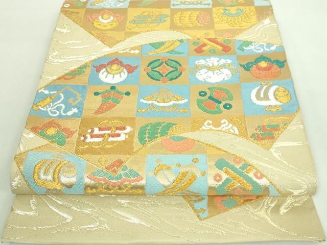 きものふじかわ★極上　手描き重ね染　村田織物　両面全通