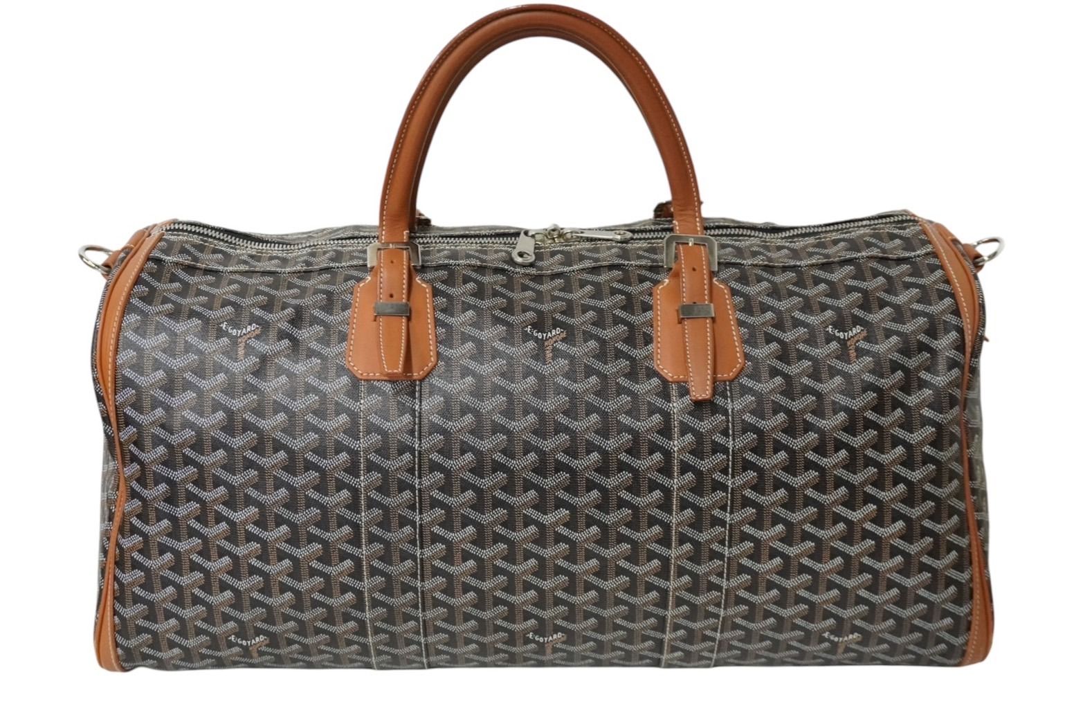 GOYARD ゴヤール クロワジュール55 ボストンバッグ ヘリンボーン GOYARD ゴヤール クロワジュール55 ボストンバッグ ヘリンボーン