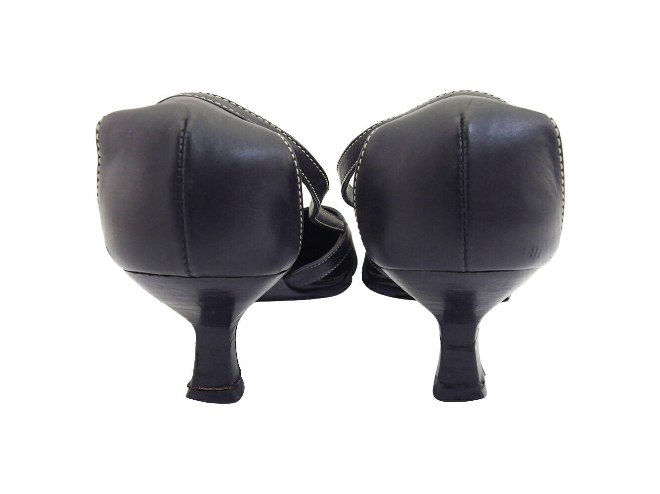 セルジオロッシ Sergio Rossi パンプス スクエアトゥ ♯35