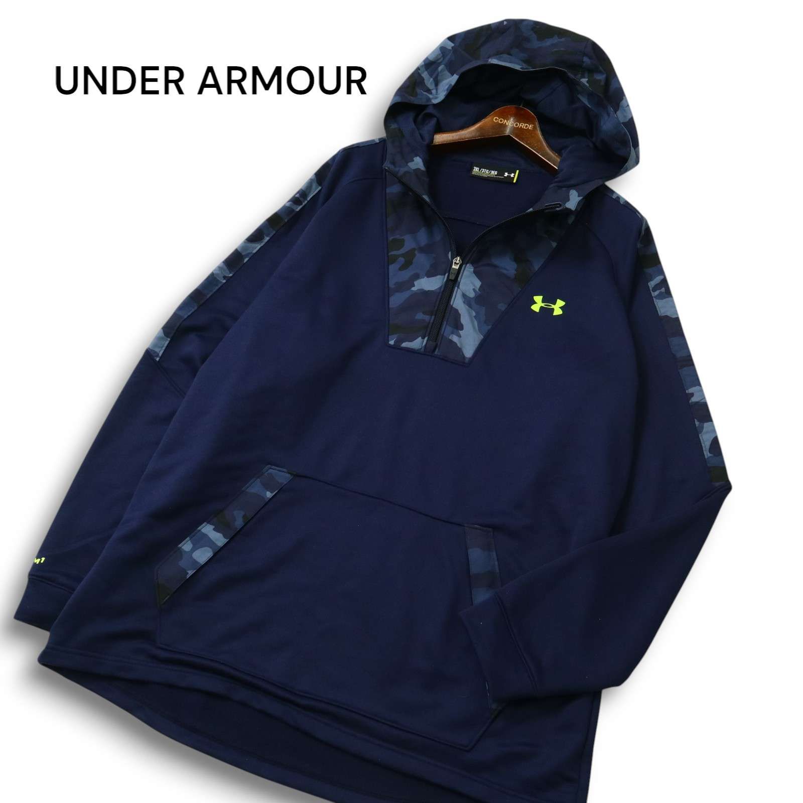 UNDER ARMOUR アンダーアーマー 通年 ストレッチ カモフラ切替 ハーフ 