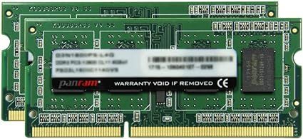 CFD販売 ノートPC用メモリ DDR3-1600 (PC3-12800) 4GB×2枚 (8GB) 相性保証 無期限保証 1.35V対応 Panram W3N1600PS-L4G