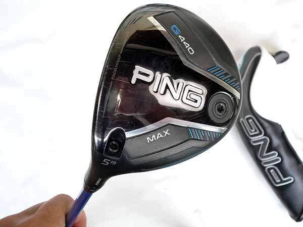 左用 ピン G440 MAX フェアウェイウッド ALTA JCB BLUE 5w 19度 R 日本仕様