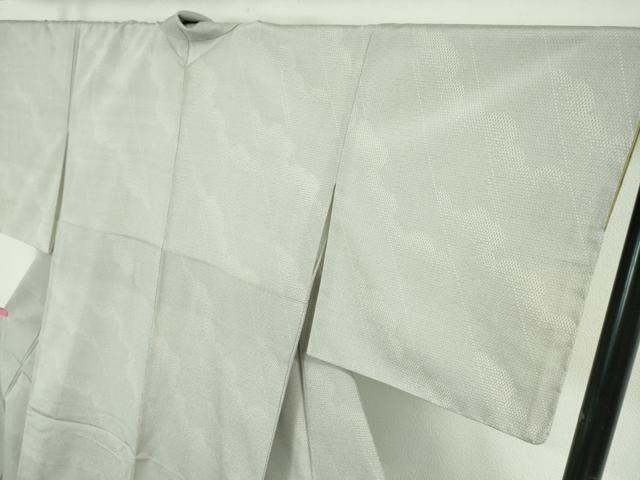 平和屋本店□極上 本塩沢 やまだ織 雪の中のきれ 110亀甲 霞文 証紙