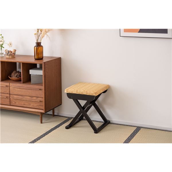 法事椅子 お座敷チェア フォールディングスツール（W34.5×D40×H45cm
