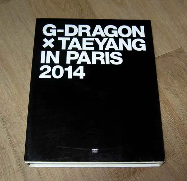 G-DRAGON ジードラゴン X ユテヤン YOO TAEYANG in Paris 2014 フォトブック DVD 版 盤