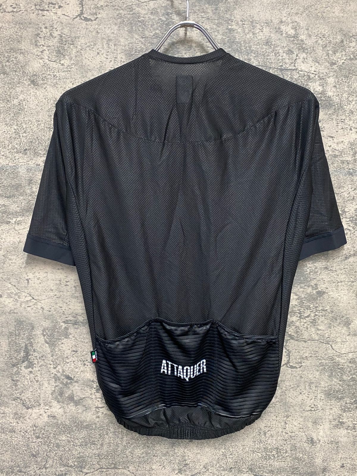 ATTAQUER サイクルジャージ Mサイズ半袖メンズブラック