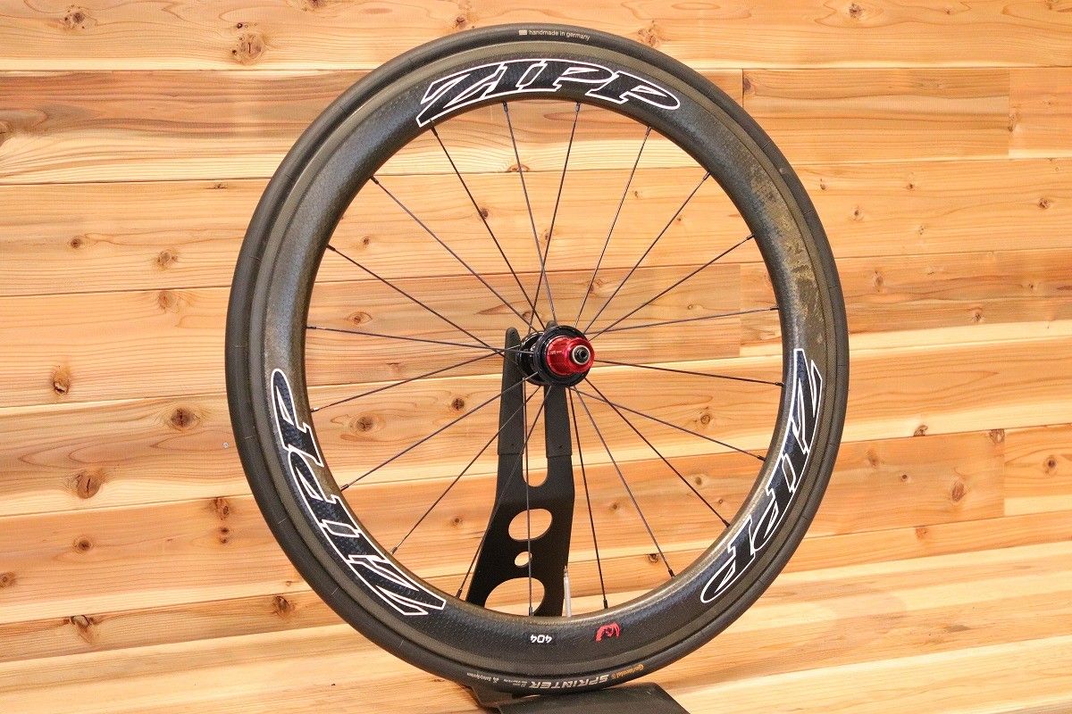 ジップ ZIPP ファイアクレスト 404 FIRECREST シマノ 11S/12S カーボン チューブラー リアホイールのみ 【広島店】