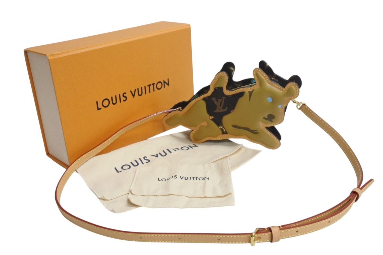 LOUIS VUITTON ルイヴィトン タイラーザクリエイター ショルダーバッグ モノグラム ストラップ M83342 ゴールド金具 ブラウン 4b003247