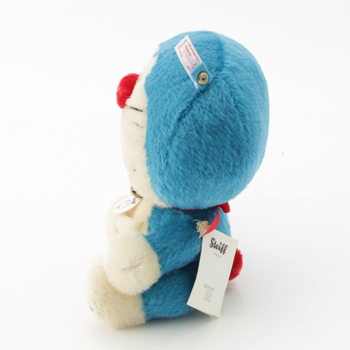 Steiff - シュタイフ 2015年 モヘア×コットン ドラえもん 27 1500体限定 ぬいぐるみ 197/1500 ドール おもちゃ・玩具 ブルー【中古】 シュタイフ 2015年 モヘア×コットン ドラえもん 27 1500体限定