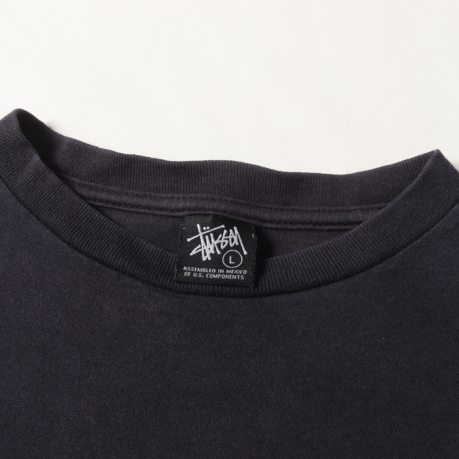 STUSSY ステューシー Tシャツ ブラック 黒 サイズ:L | 00s
