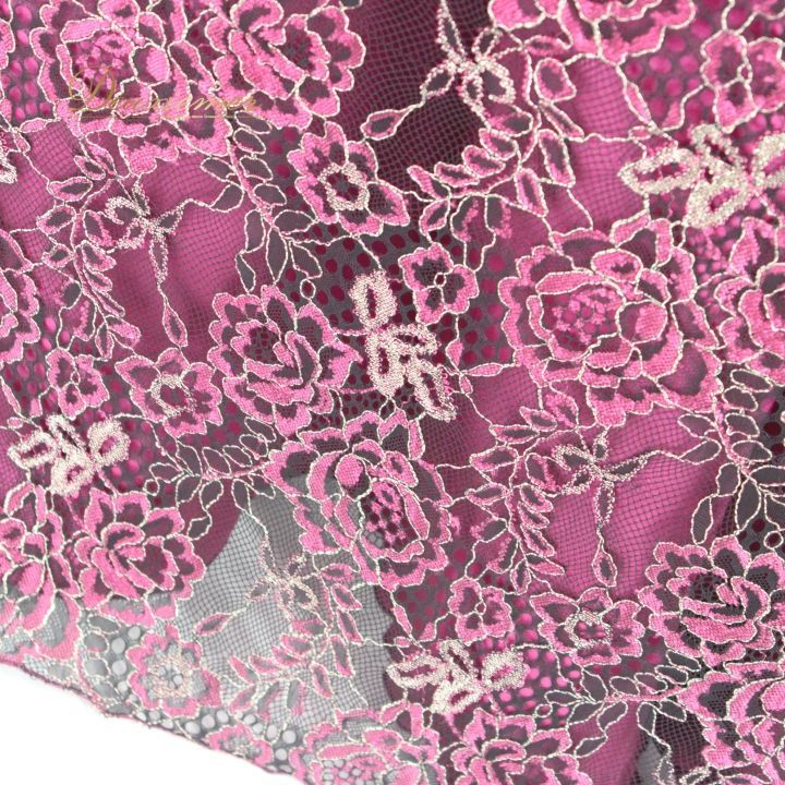 薔薇モチーフ フリル袖