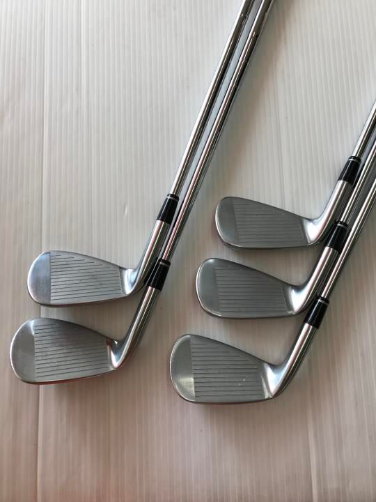 良品】豪華8本 ピン G425 緑ドット メンズアイアンセット スチール S