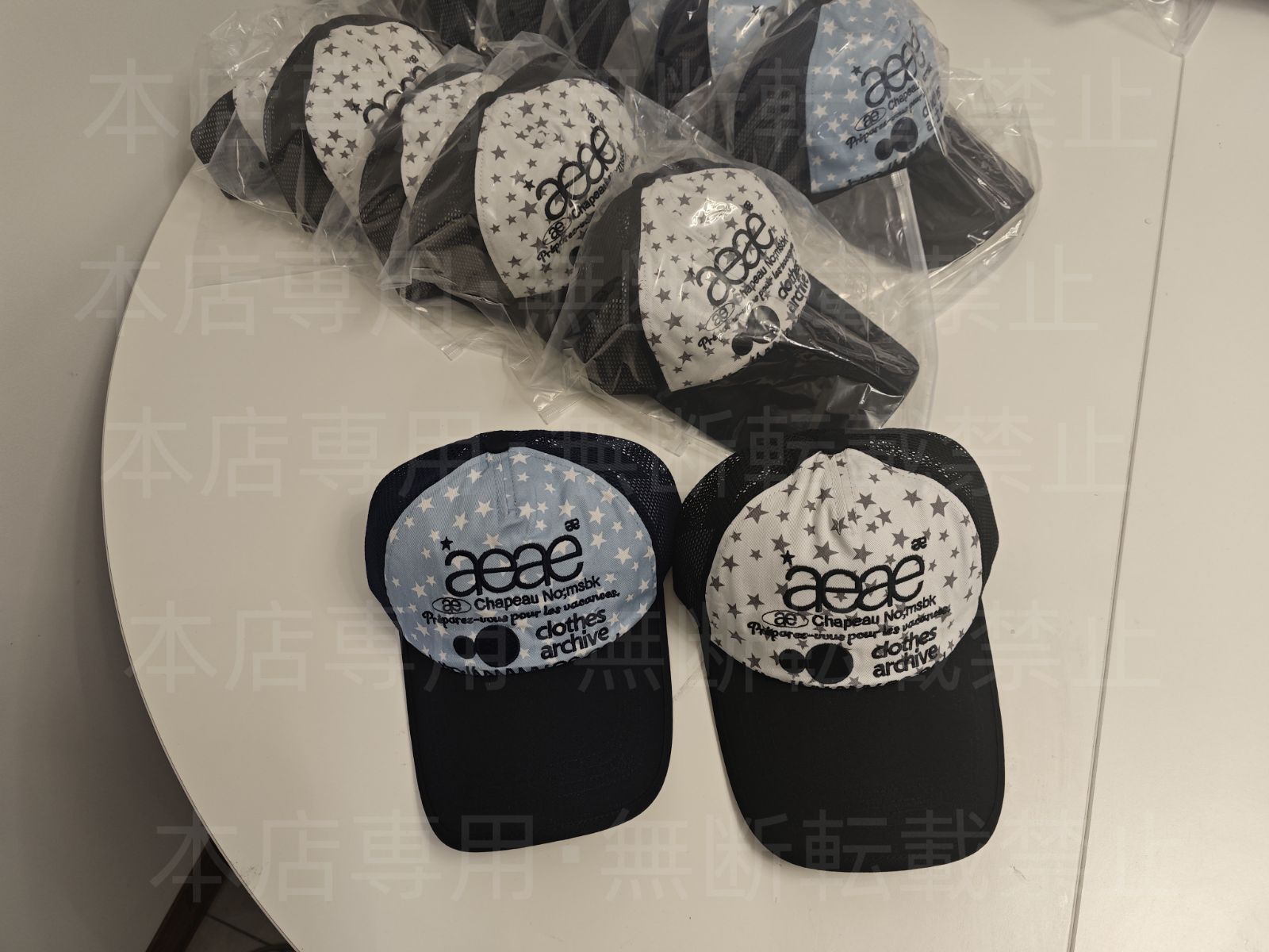 aeae キャップ 星 【新品未使用】 aeae WEB LOGO STAR MESH CAP キャップ 星 - メルカリ