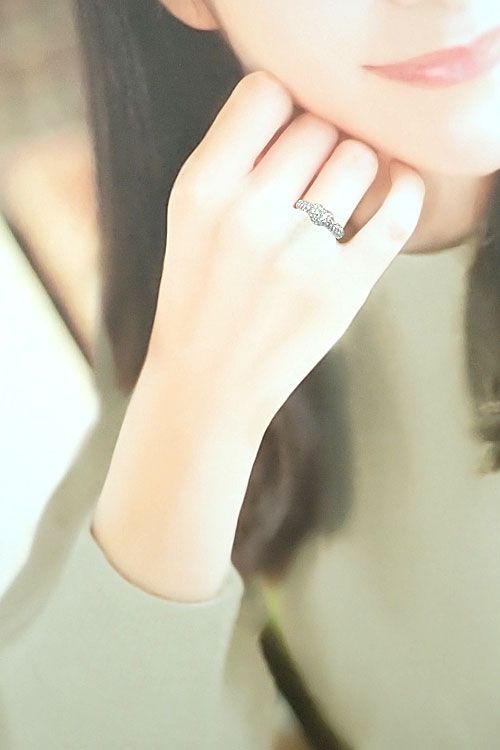 ポンテヴェキオ ダイヤモンド リング K18ホワイトゴールド Ponte  