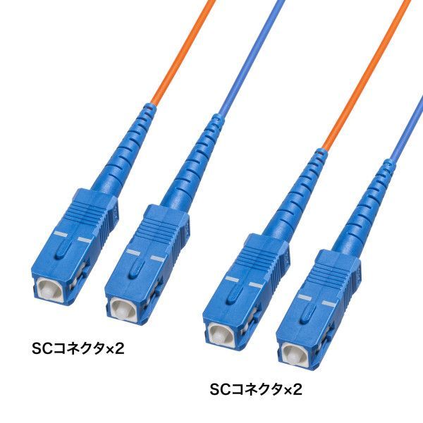 7営業日以内発送 サンワサプライ HKB-CSSCSC1-150 コード集合型光ファイバケーブル シングルモード SC×2－SC×2 150m HKBCSSCSC1150 沖縄離島販売不可
