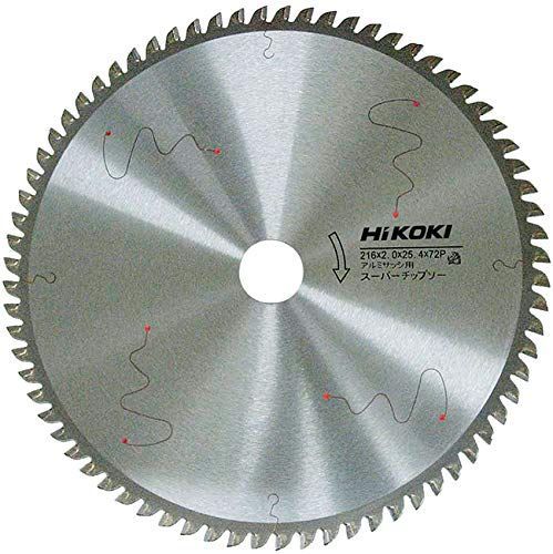 径185mm 60枚刃 HiKOKI(ハイコーキ) スーパーチップソー(アルミサッシ用) 185×60枚刃 0032-6742