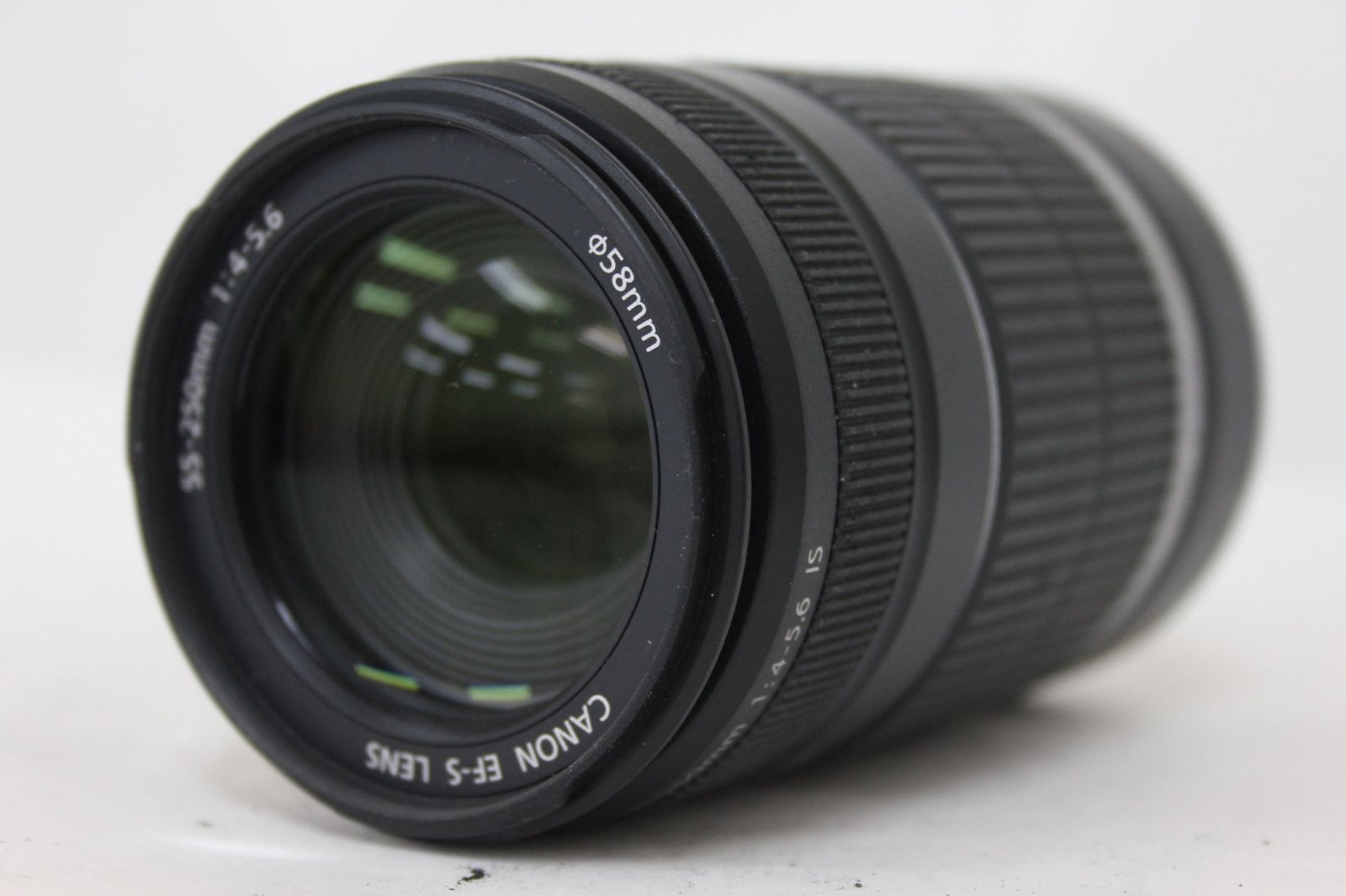 返品保証 キャノン Canon Zoom Lens EF-S 55-250mm F4-5.6 IS レンズ M5678