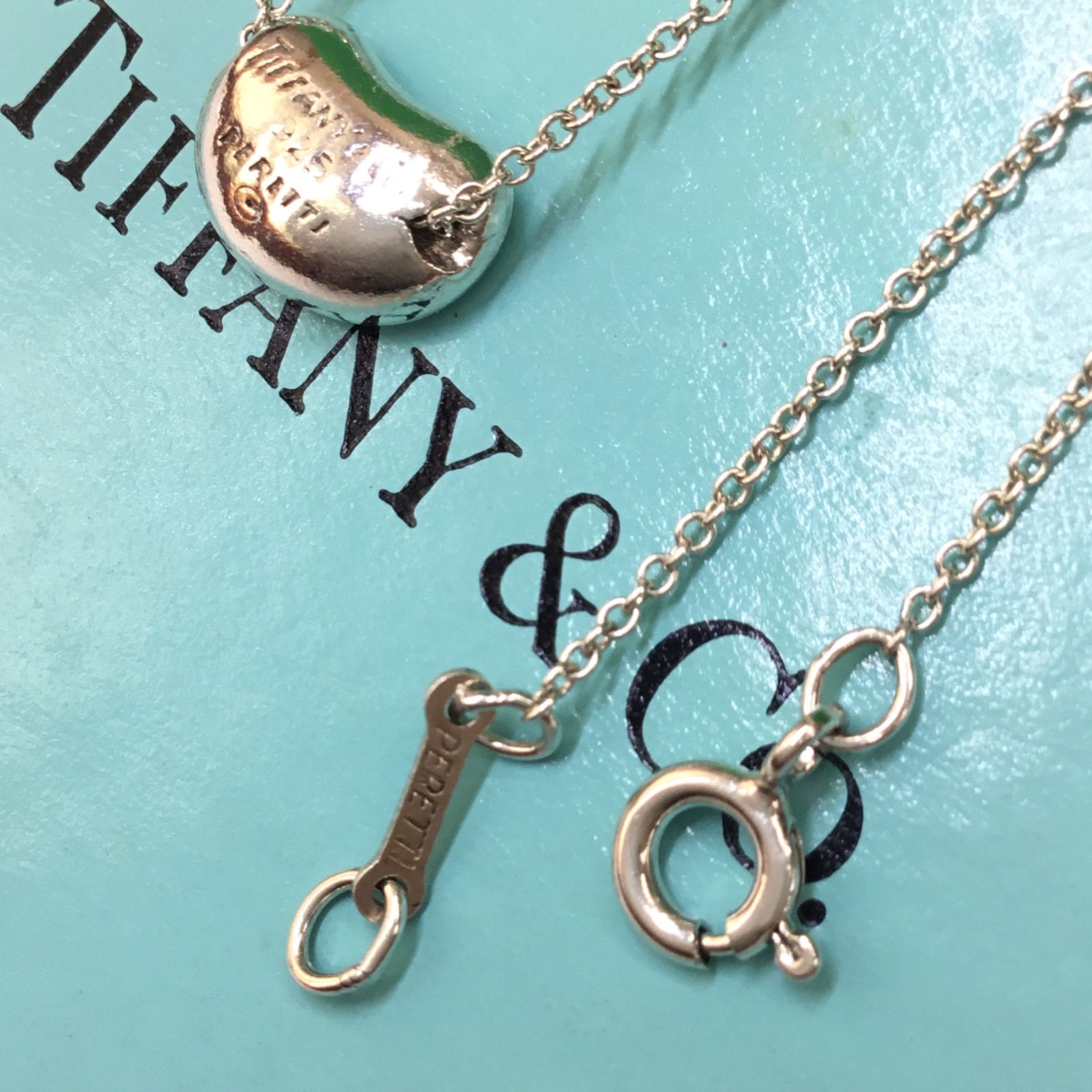 美品 ♪ TIFFANY&Co. ティファニー 箱付き ／ ビーンズ ネックレス 