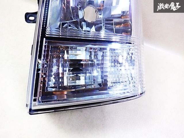 エブリィ　DA64V　ハロゲン　ヘッドライト　左右 HCR-504　レベ付き エブリィDA64Vハロゲンヘッドライト左右 HCR-504レベ付き
