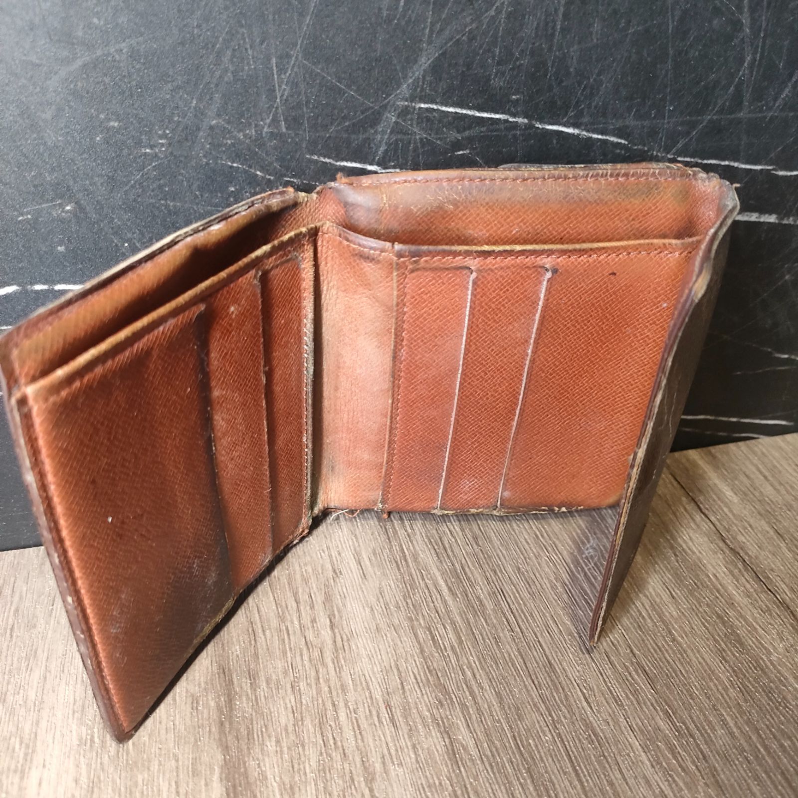 正規紙袋無料】ルイヴィトン 三つ折り財布 レディース ミニ財布