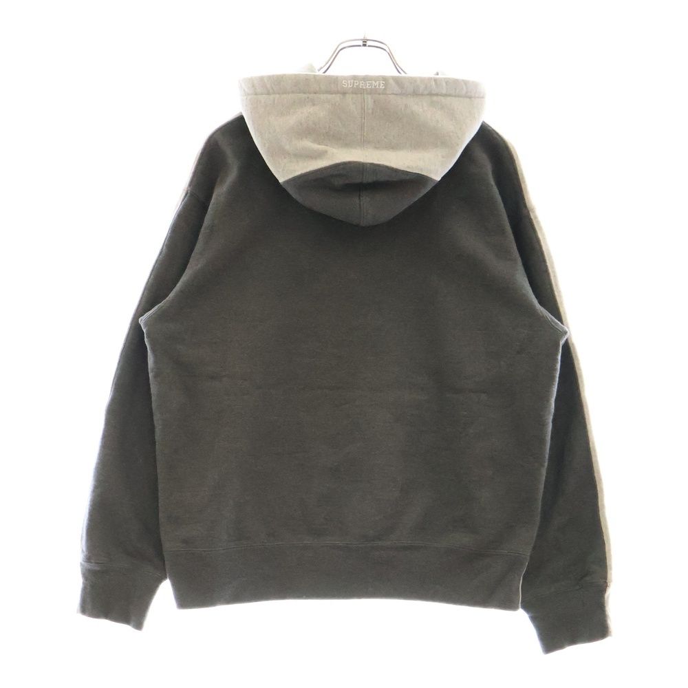 SUPREME (シュプリーム) 21AW S Logo Split Hooded Sweatshirt S