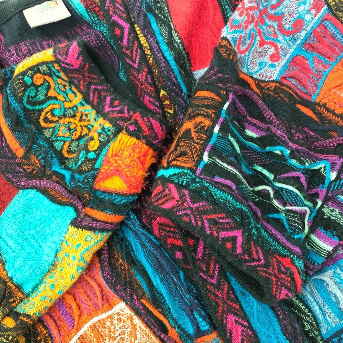 COOGI クージー ストールドッキング ボタンレスカーディガン サイズ:M 