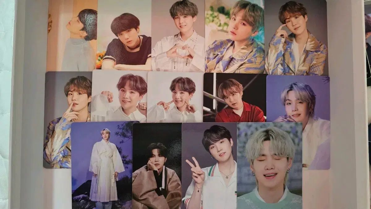BTS ユンギ トレカまとめ売り SUGA ユンギ トレカ まとめ売り 6☆匿名