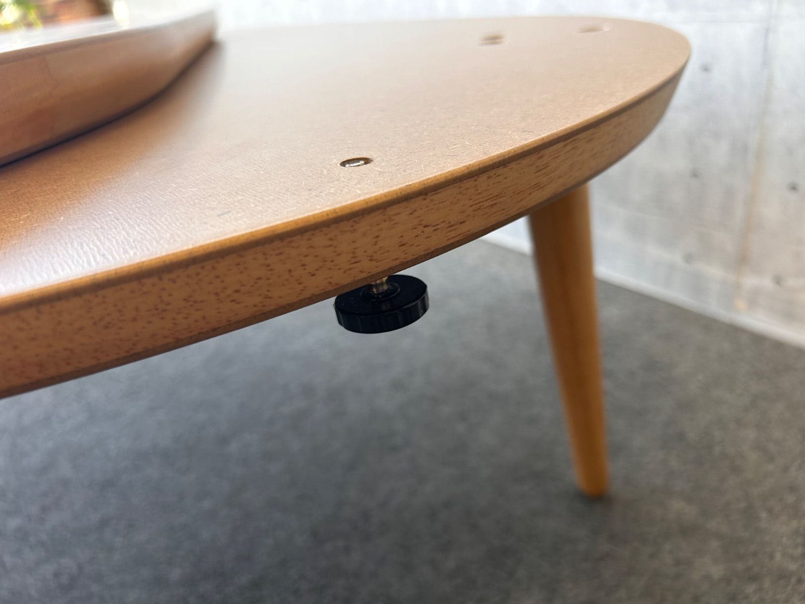 こたつ楕円タモ120日本製・ヒーター別売り こたつ楕円タモ120日本製・ヒーター別売り 楕円こたつテーブルタモ120