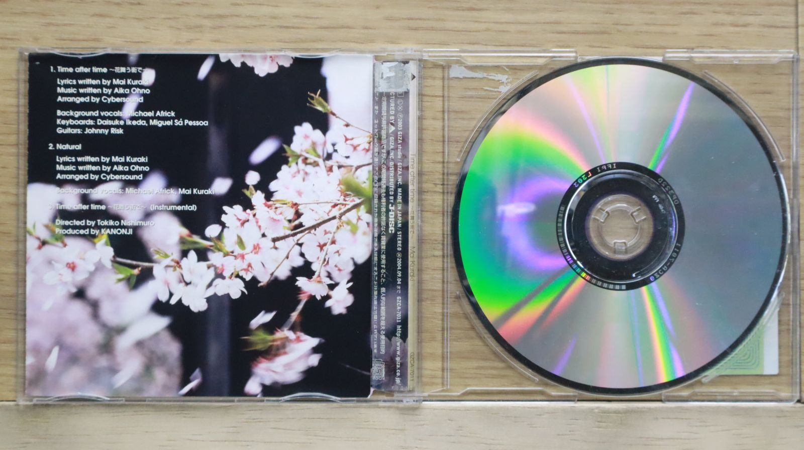 国内盤CD☆倉木麻衣/Mai Kuraki□ Time after time~花舞う街で