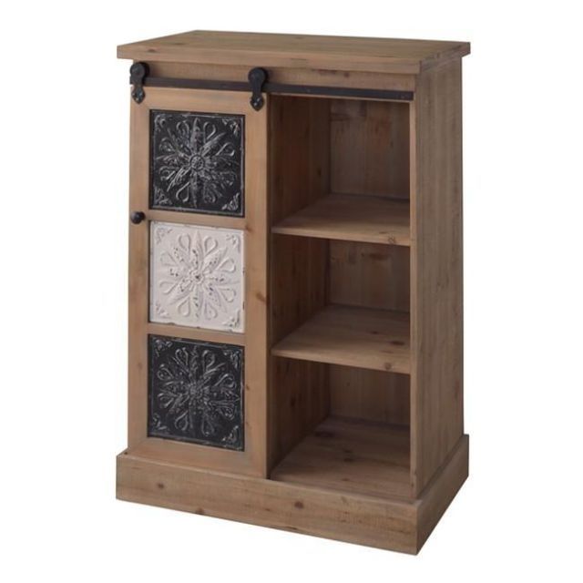 正規品，得価 シェルフ 3D 【ブラウン】 天然木(杉) ラッカー塗装 スチール(粉体塗装) 木製ラック・ウッドラック