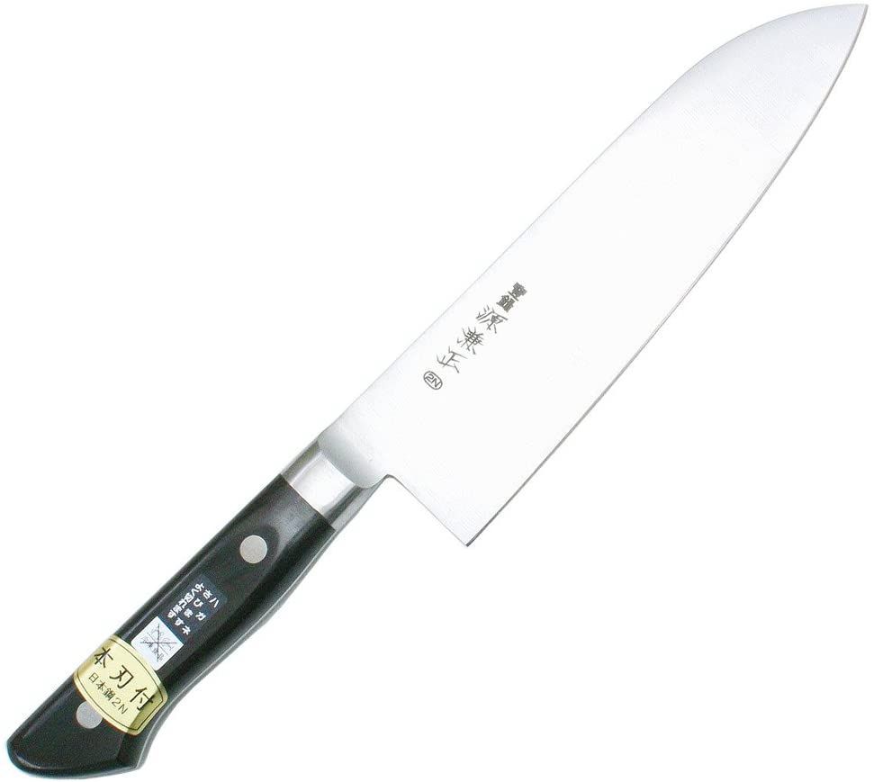 KC-718 関兼常 源兼正 口金付黒合板柄 三徳 180mm (本刃付) KC-718 関兼常 源兼正 口金付黒合板柄 三徳 180mm (本刃付) - メルカリ