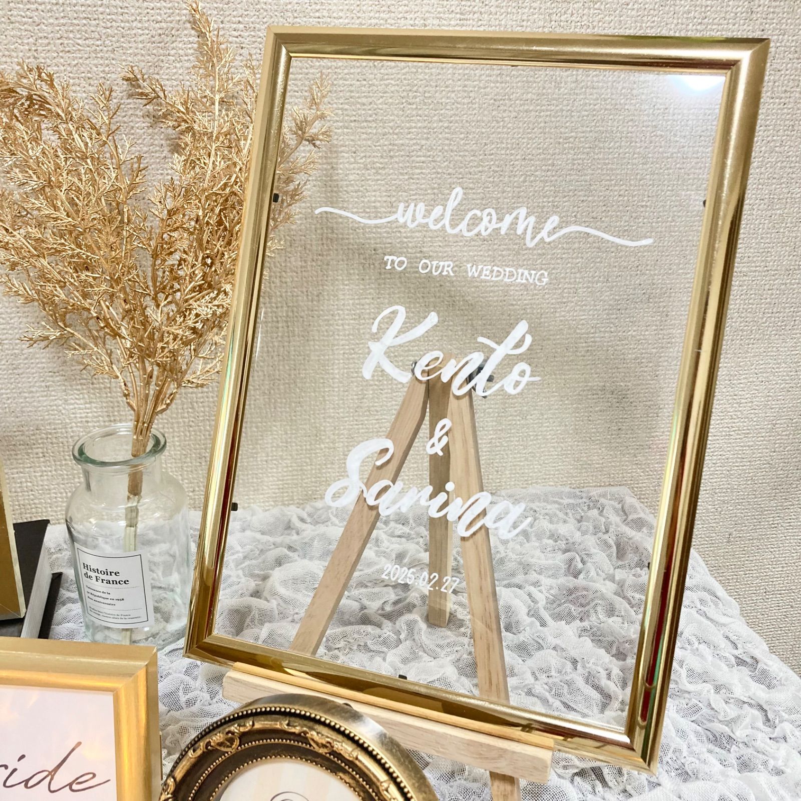 受注製作 No.1031 ウェルカムスペース 結婚式 まとめ売り