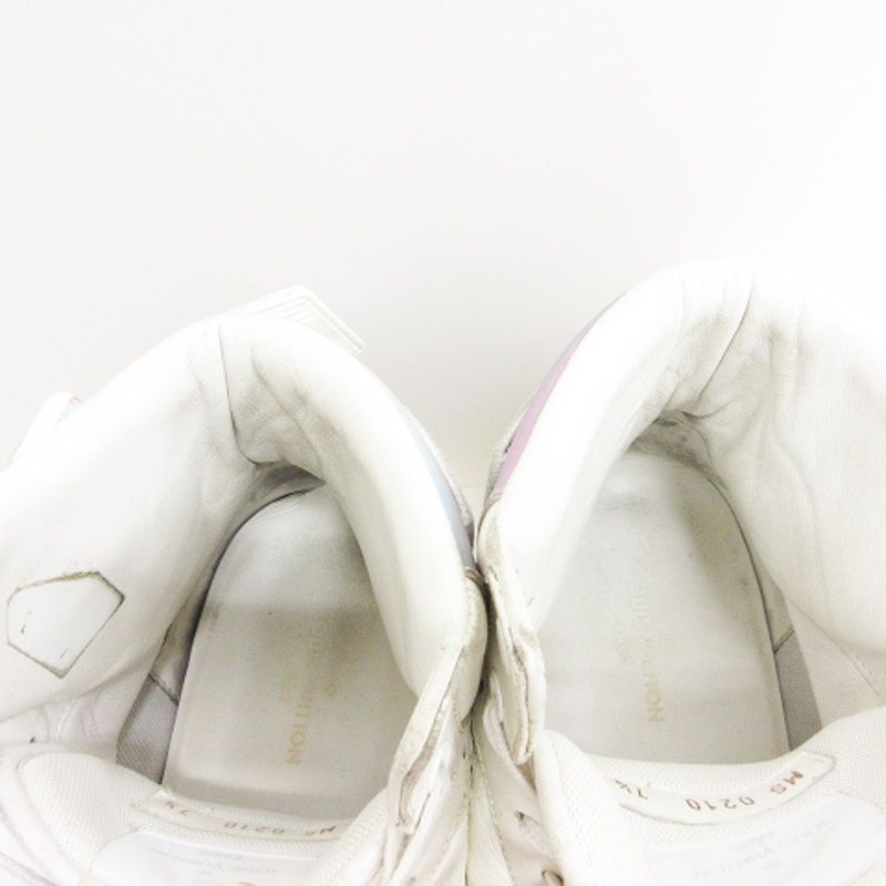 ルイヴィトン リヴォリライン ハイカット スニーカー ホワイト 7.5 27cm