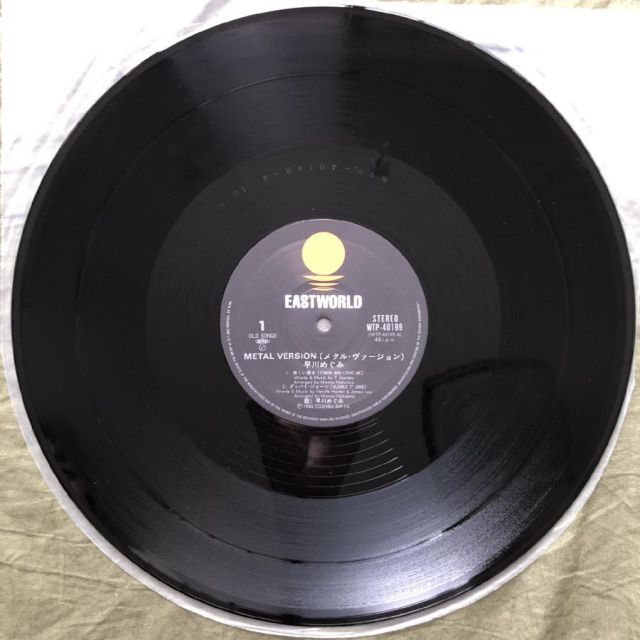 早川めぐみ L VERSION レコード LP 帯 稲葉浩志 松本孝弘 早川めぐみ L