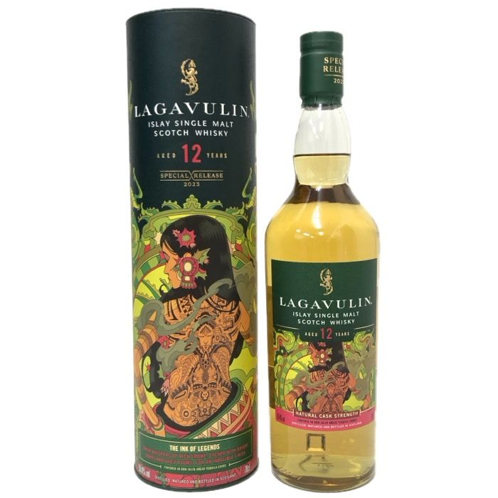 LAGAVULIN ラガヴーリン 未開栓 700ml 56度 12年 ディアジオ リリース2025 ザ インク オブ レジェンズ ウイスキー