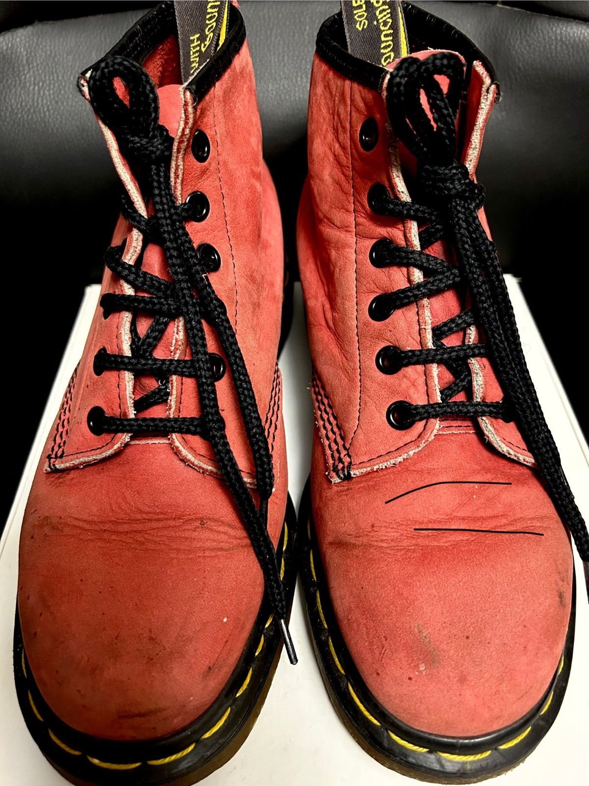 80年代リアルイングランド製Dr.Martens6EYELET