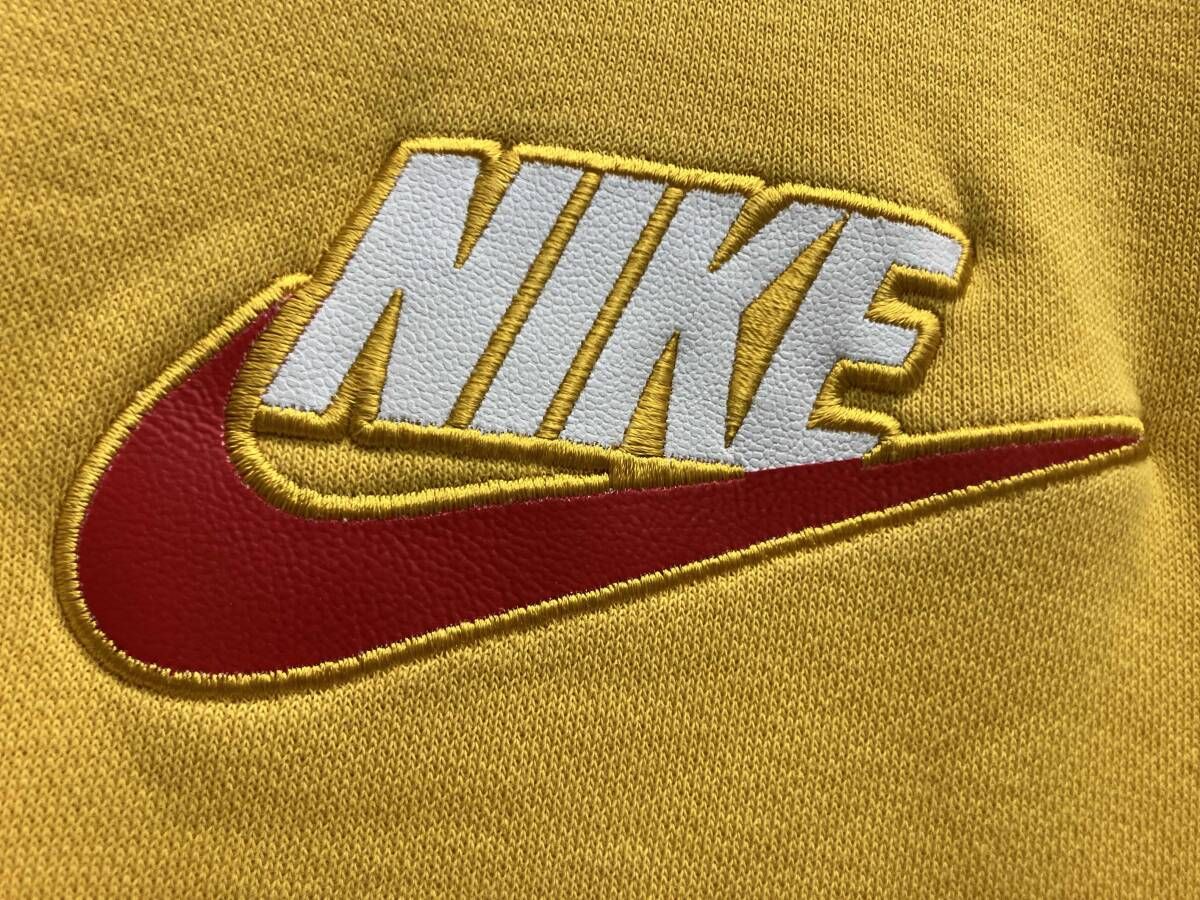 Supreme シュプリーム NIKEコラボ イエロー スウェット トレーナー サイズ M 通年