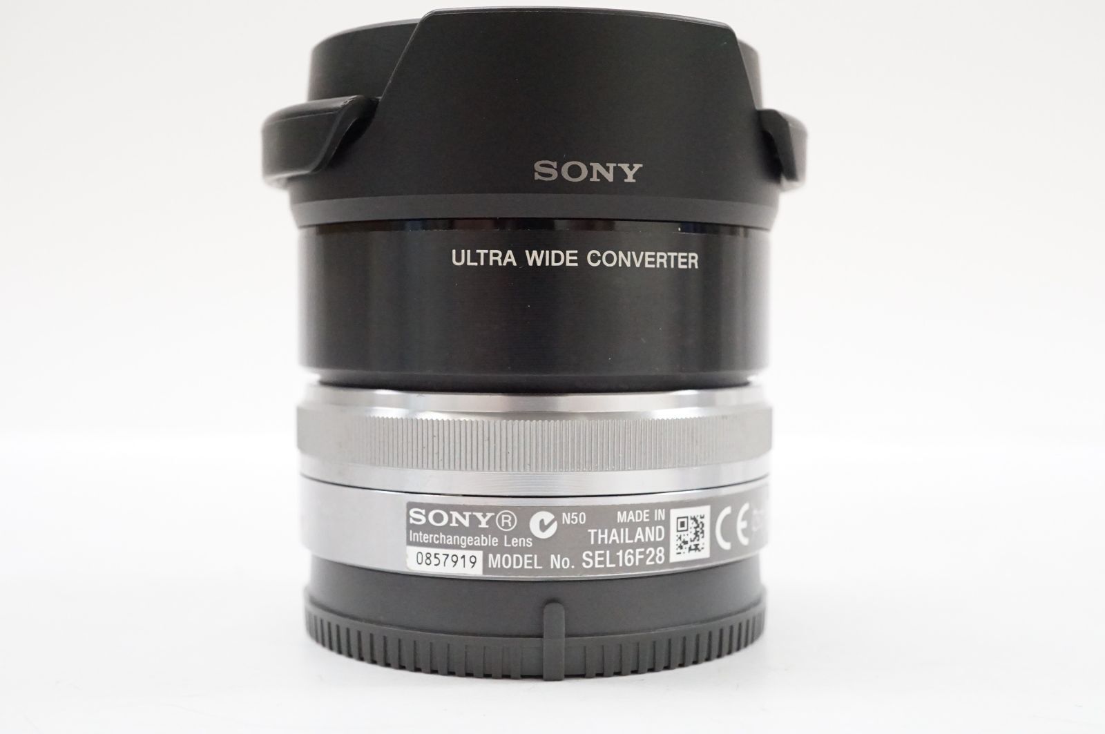 SONY E 16mm F2.8 SEL16F28 + VCL-ECU2 レンズ(単焦点) SONY E 16mm F2.