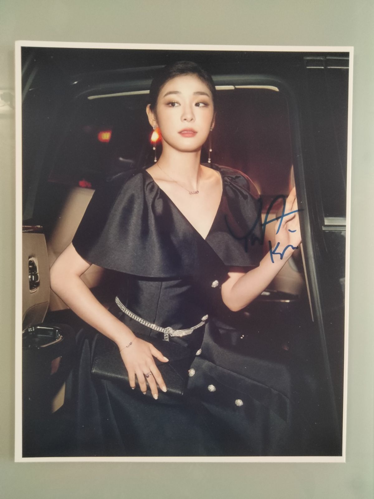 五輪　キム・ヨナ 直筆サイン入りフォト フィギュアスケート Yuna Kim キム・ヨナ直筆サイン入り写真…Yuna Kim…韓国フィギュアスケート