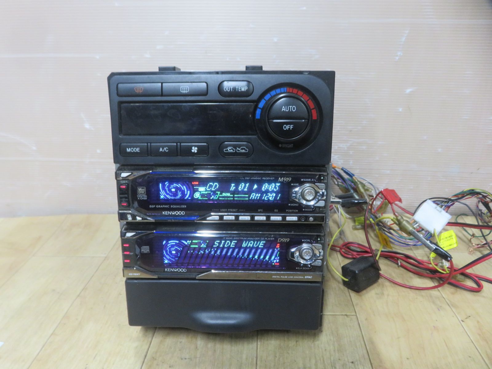 KENWOOD CD MD プレーヤー M919 D919 - 自動車アクセサリー