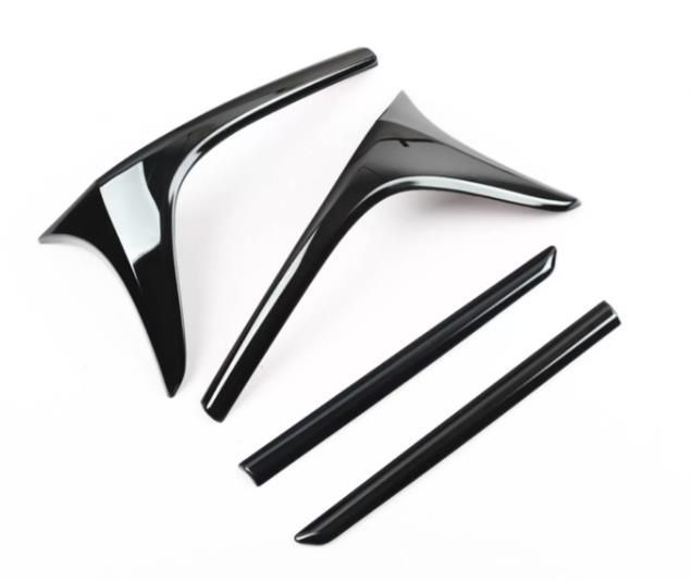 レクサス LS 50系 LS500 LS500h ２色選択 リア ライトカバー テールランプ ガーニッシュ サイド4個セット 2017年ー