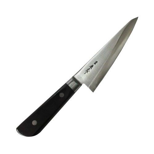 本匠兼正 日本鋼 本刃付 骨スキ 角型 15cm |業務用| |送料別
