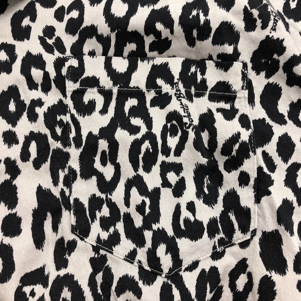 02w16378 Schott ショット アメカジ ヒョウ柄 グレー L 中国製 02w16378 Schott ショット アメカジ ヒョウ柄 グレー L 中国製