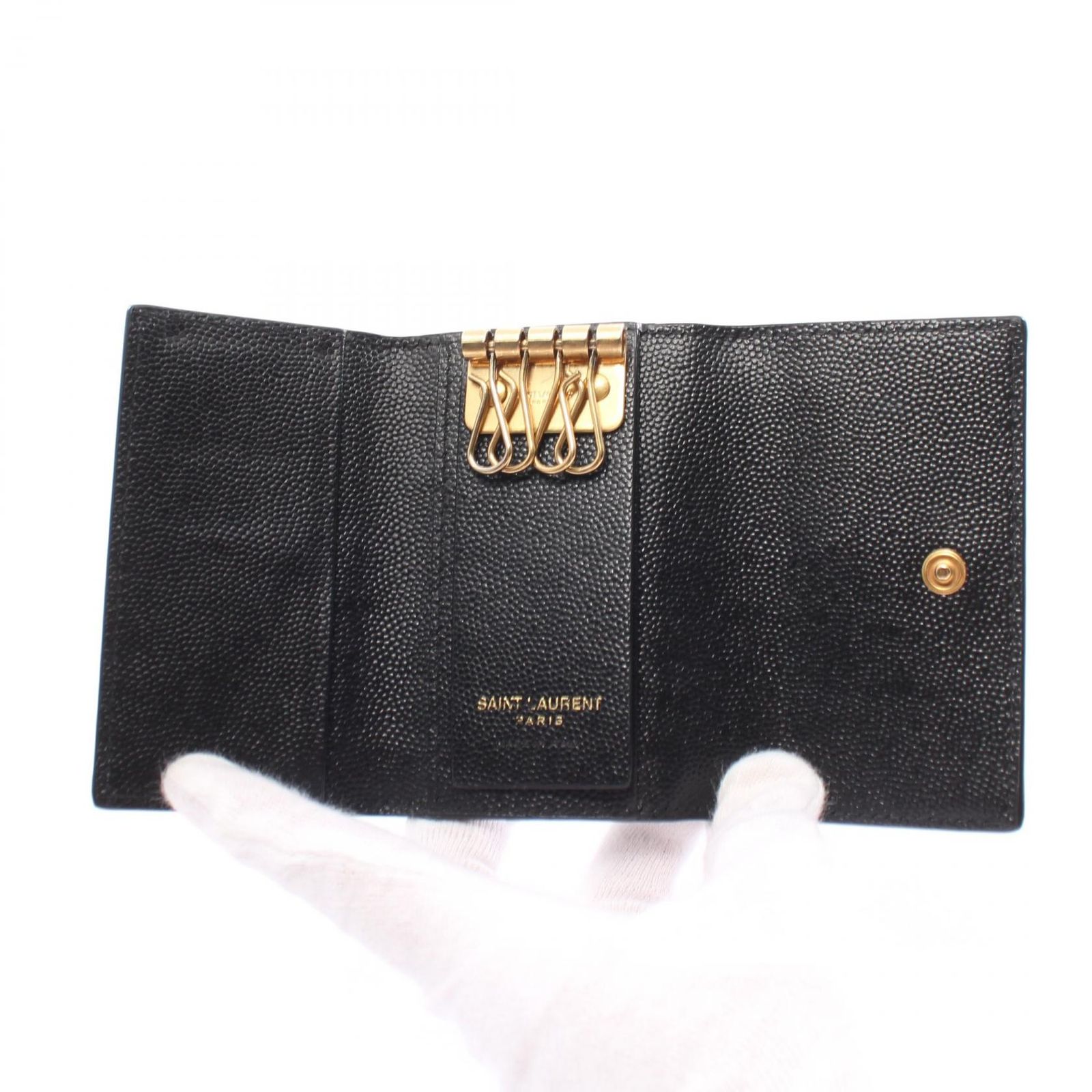 サンローラン YSLロゴ キーケース - メルカリ